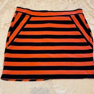 Gap striped skirt